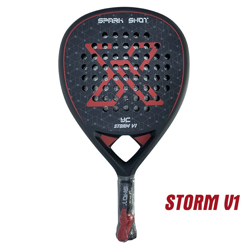 355g Hafif Padel Raketler STORM V1