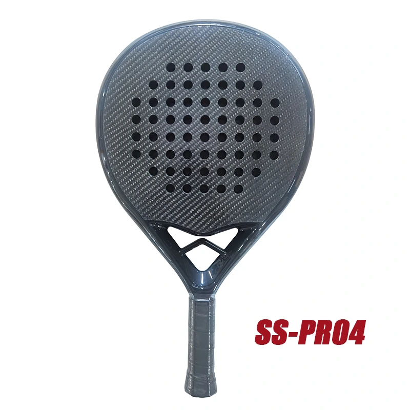 Akıllı Köprü ile 3K Karbon Padel Raket Yuvarlak Özel Tasarım